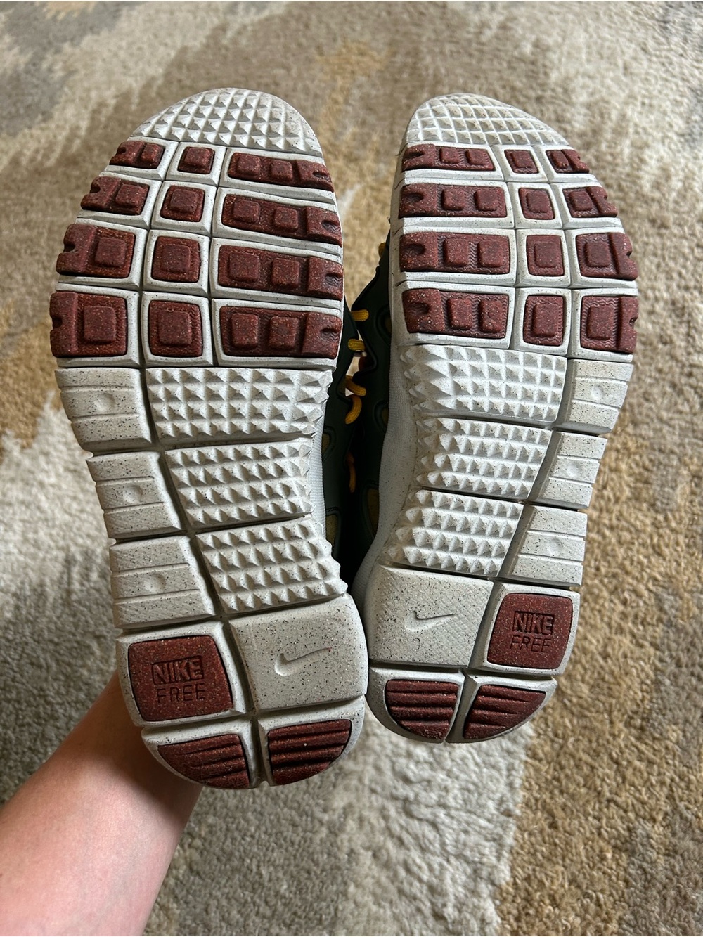 Nike Free Crater Trail Boot N7 Olive Flak Sz 8.5 - Picture 9 of 11